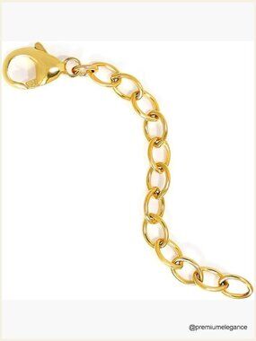 14K Gold Filled Jewelry Chain Extender - 2,4,6 Inch Durable